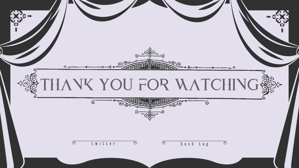 30色×6種 配信画面セット