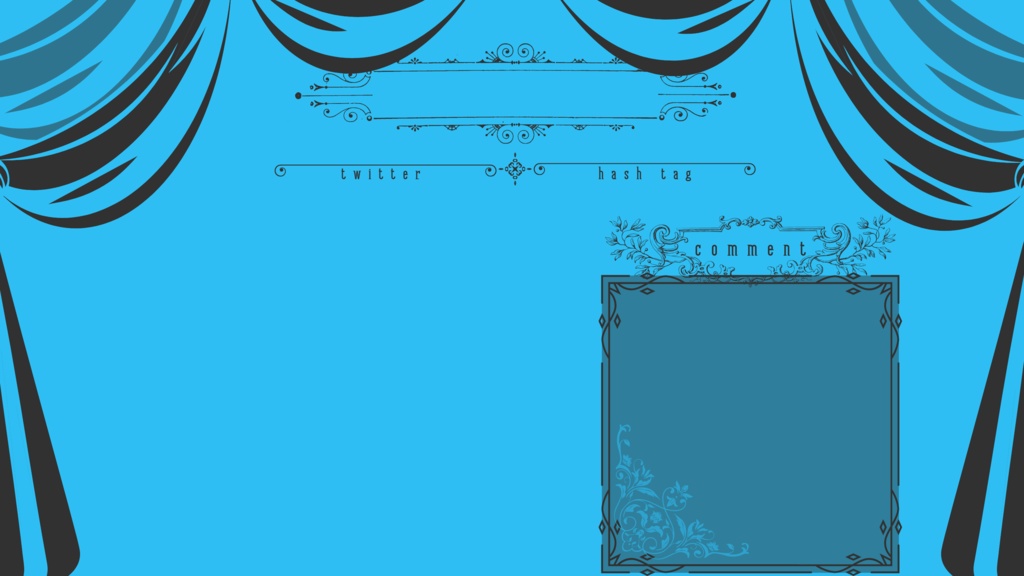 30色×6種 配信画面セット