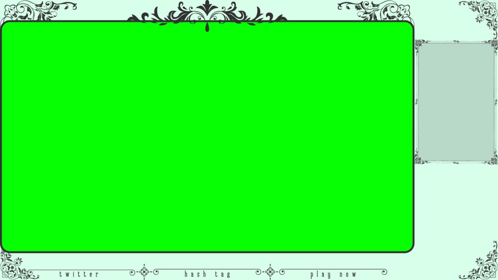 30色×6種 配信画面セット