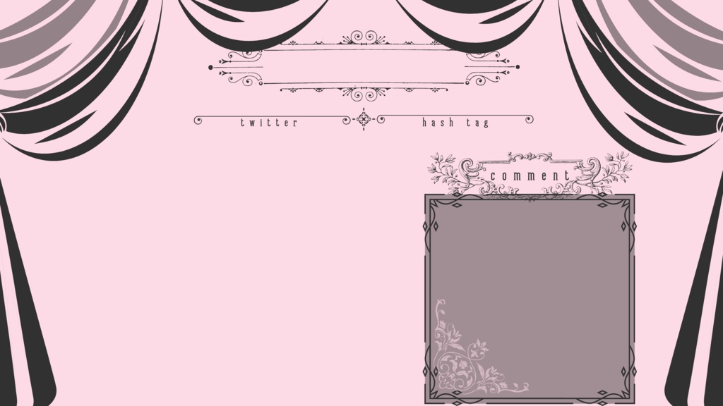 30色×6種 配信画面セット