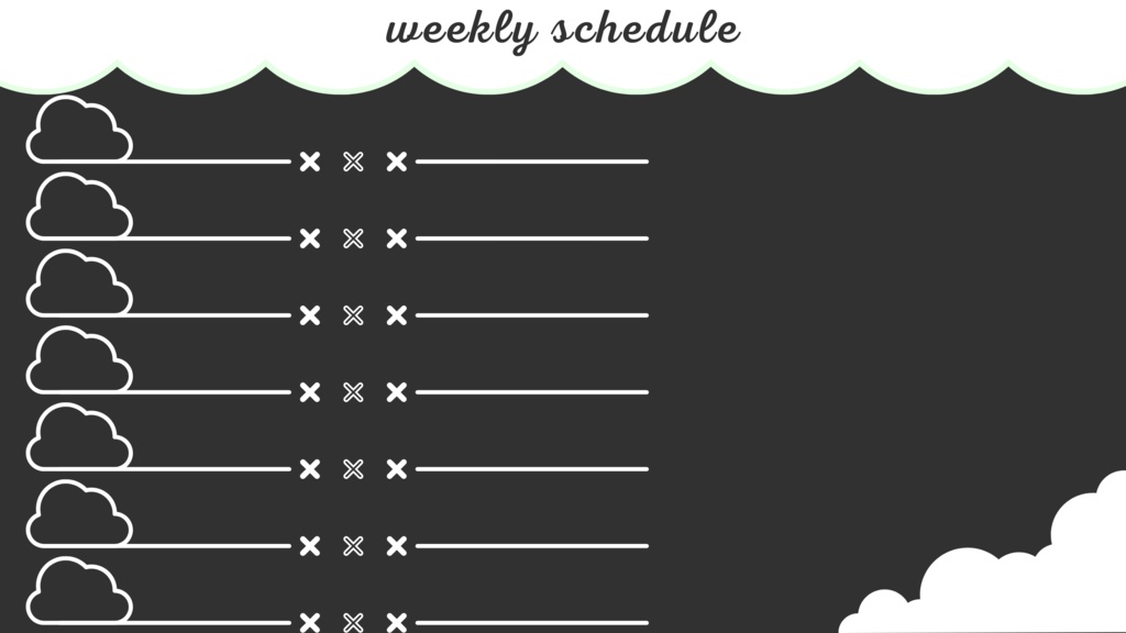 150色×6種 配信画面セット