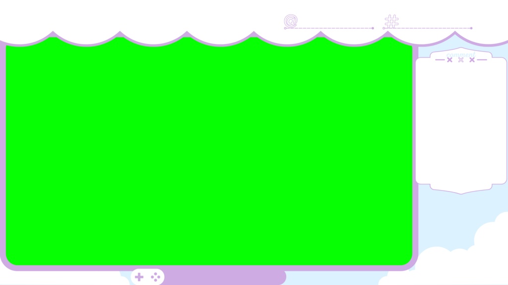 150色×6種 配信画面セット