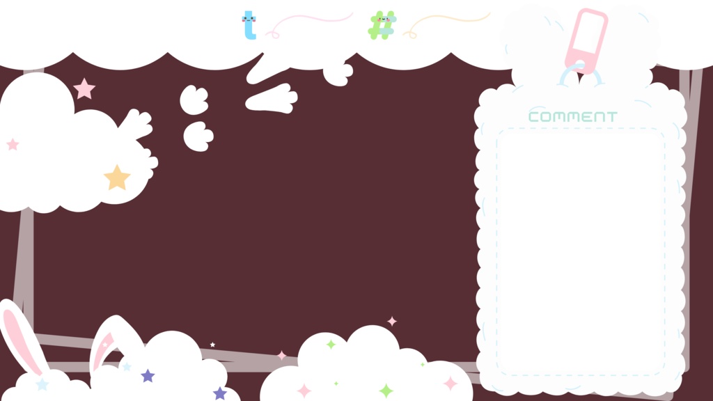 90色×6種 配信画面セット