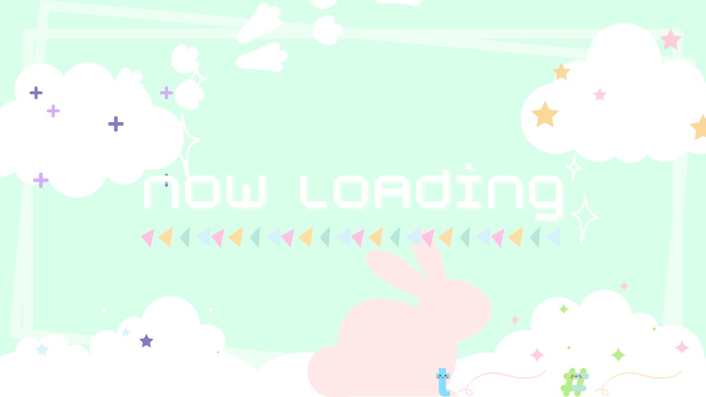 90色×6種 配信画面セット