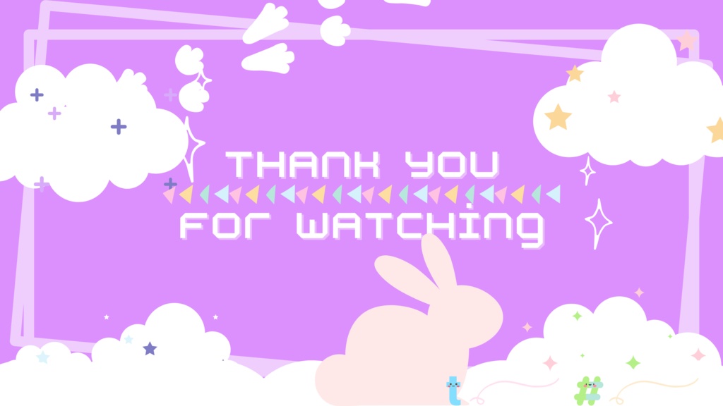 90色×6種 配信画面セット