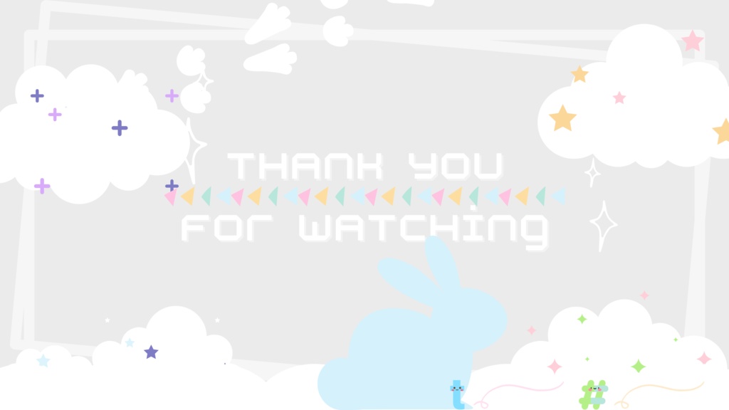 90色×6種 配信画面セット