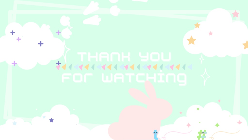 90色×6種 配信画面セット