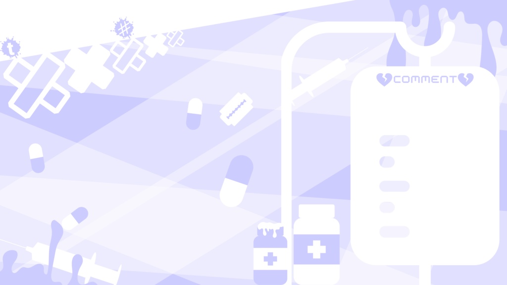 30色×8種 配信画面セット