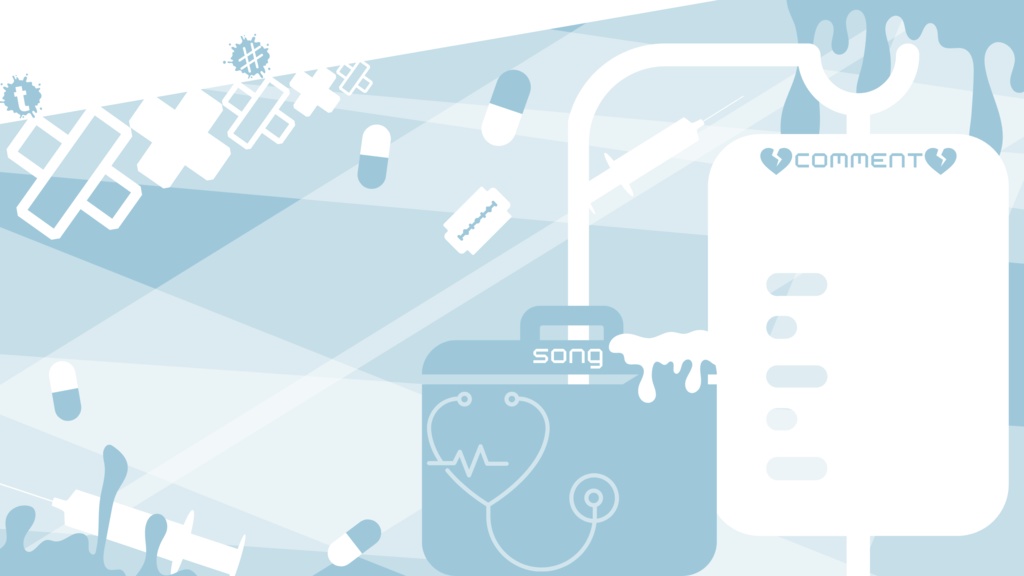 30色×8種 配信画面セット