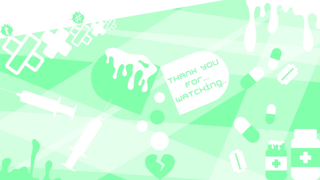 30色×8種 配信画面セット