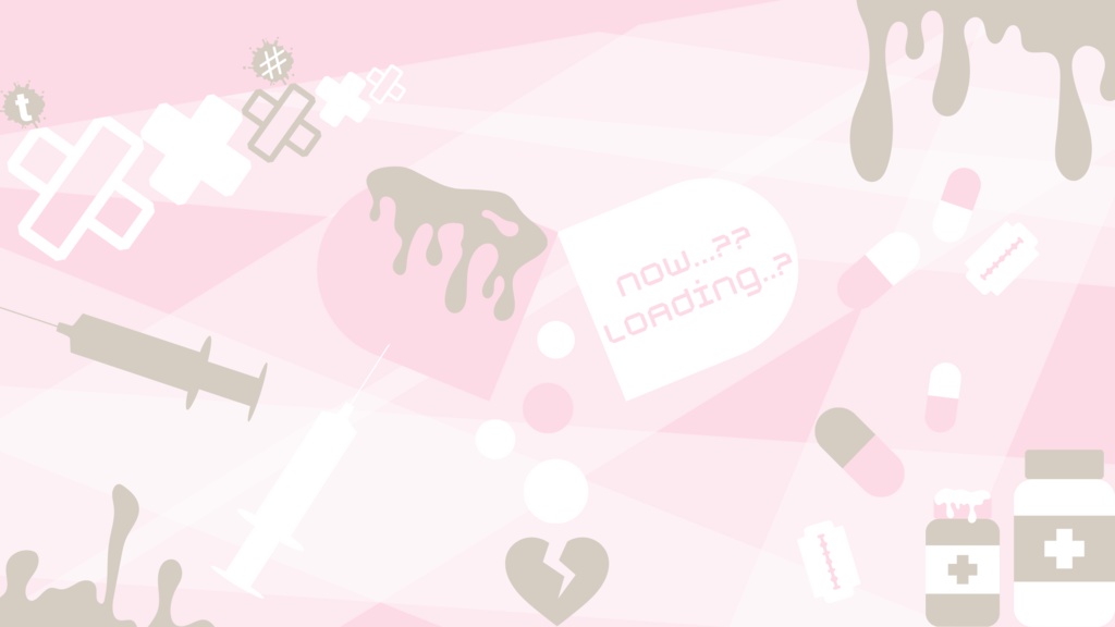 120色×8種 配信画面セット