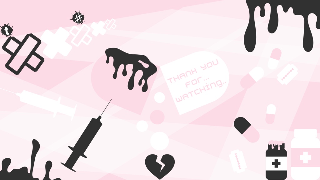 120色×8種 配信画面セット