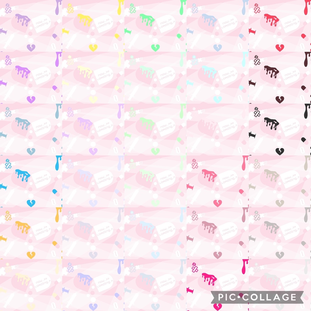 120色×8種 配信画面セット