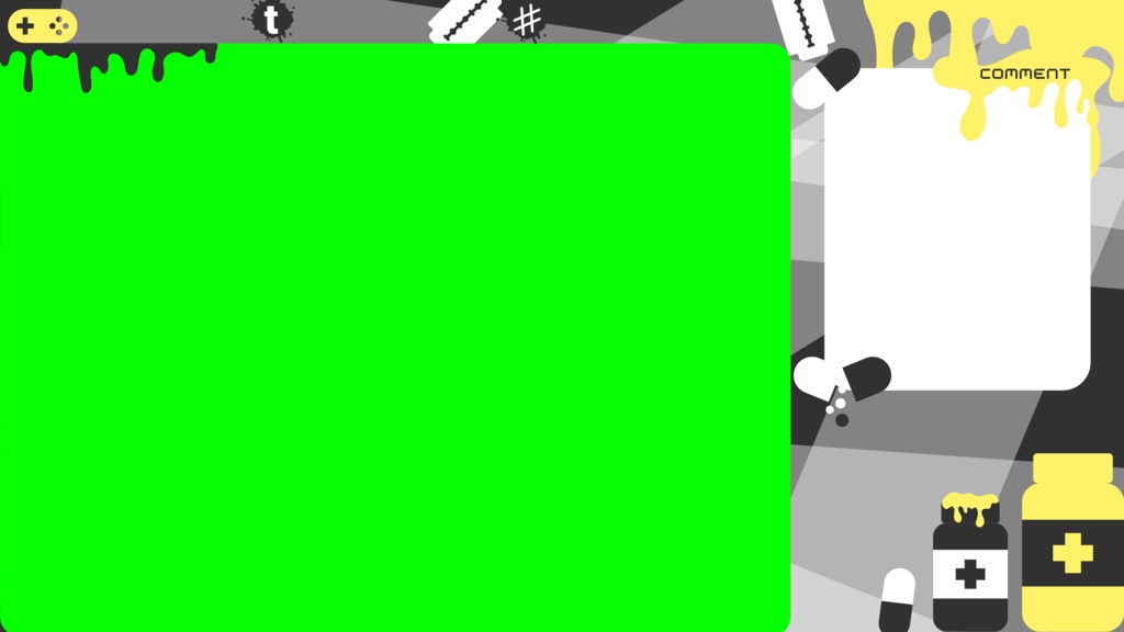 120色×8種 配信画面セット