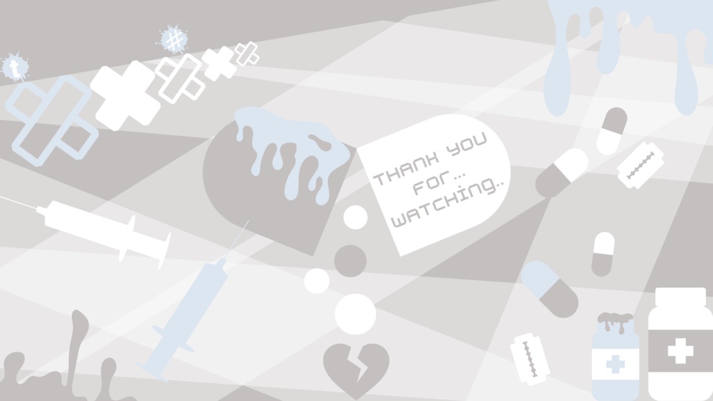 120色×8種 配信画面セット