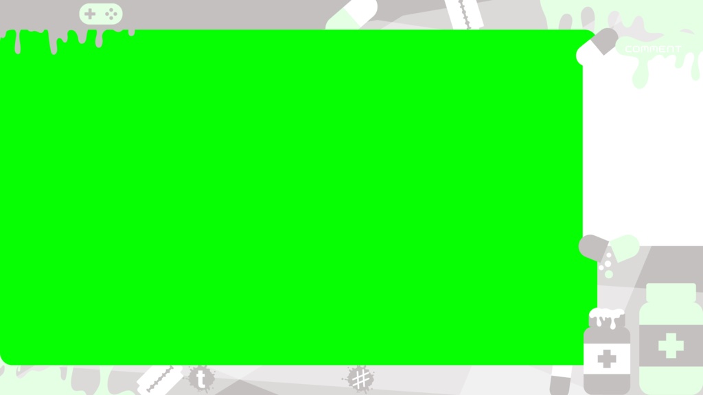 120色×8種 配信画面セット