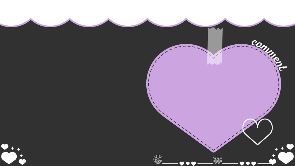 5色×6種 動く配信画面セット