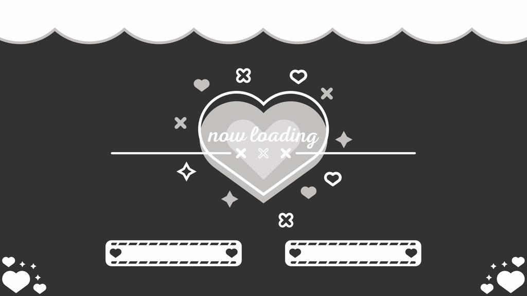 5色×6種 動く配信画面セット