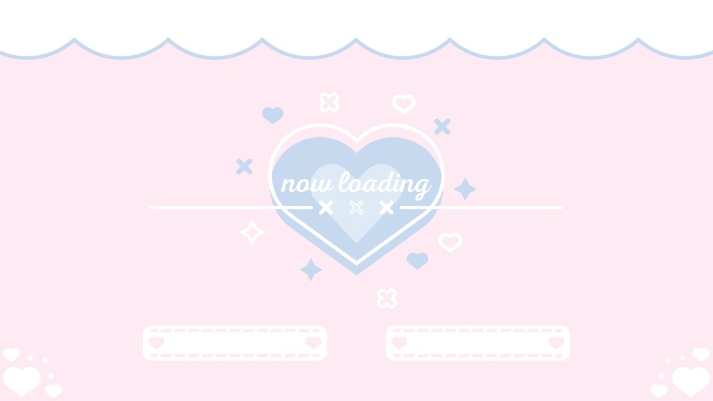 6色×6種 動く配信画面セット