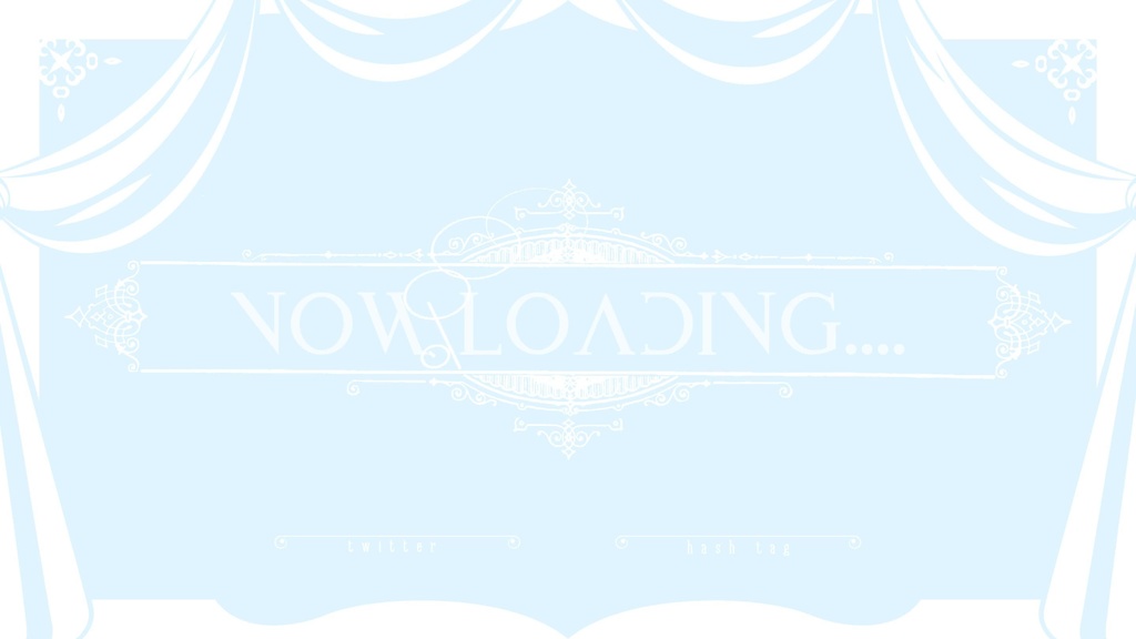 10色×2種 動く配信待機画面 配信終了画面