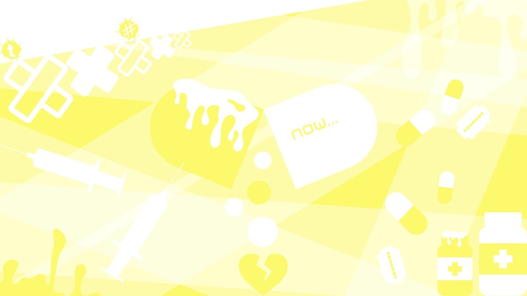 15色×5種 動く配信画面セット