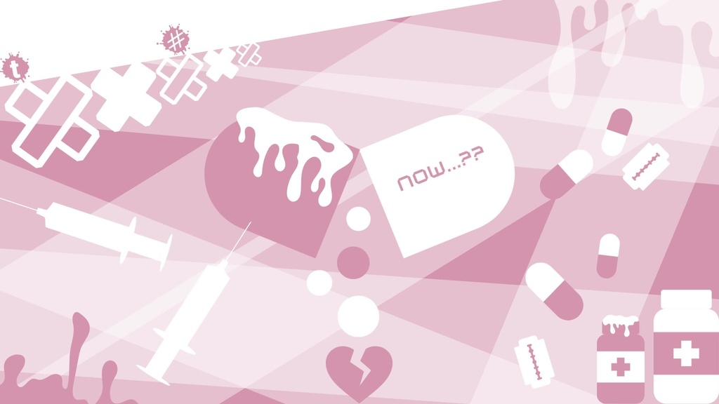 15色×5種 動く配信画面セット