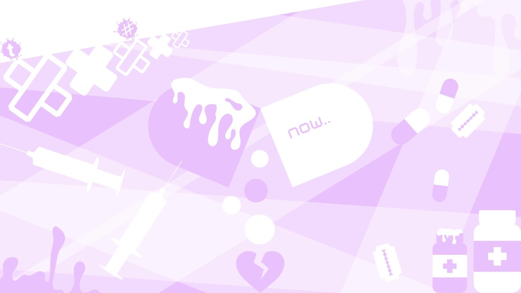 15色×5種 動く配信画面セット