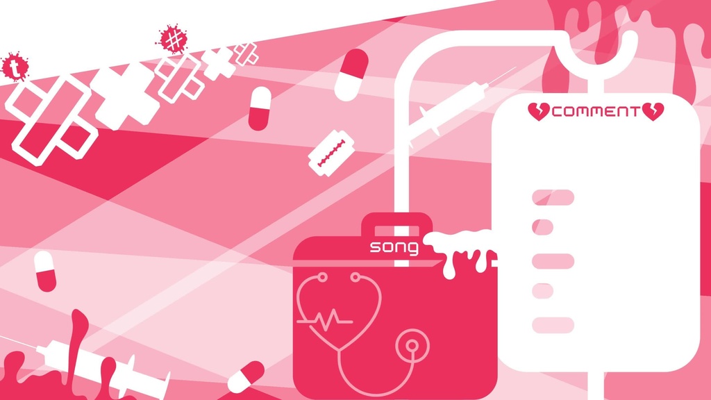 15色×5種 動く配信画面セット