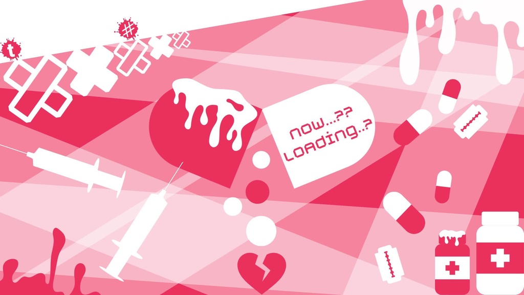 15色×5種 動く配信画面セット