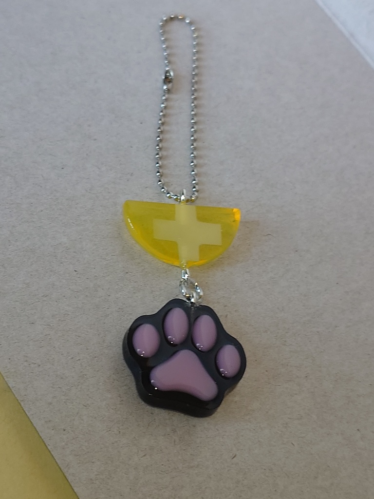 肉球&たくあんキーホルダー