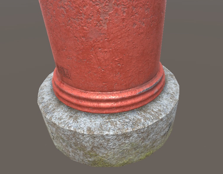 「郵便ポスト」【3Dモデル】