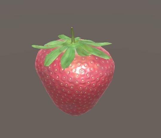 「イチゴ」【3Dモデル】