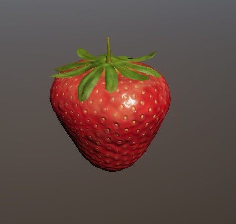 「イチゴ」【3Dモデル】