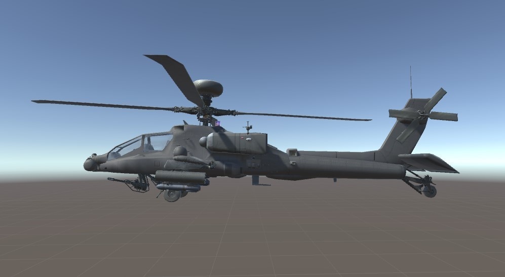 「戦闘ヘリ」 【3Dモデル】