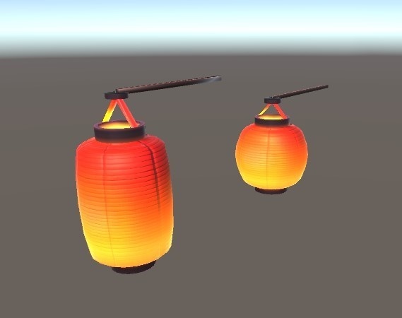 「提灯」【3Dモデル】
