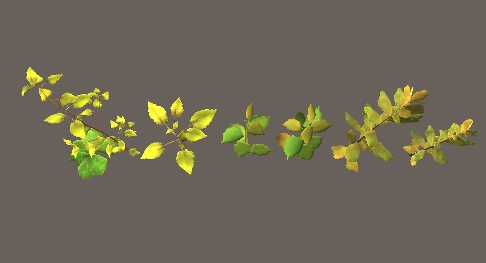 「雑草セット」【3Dモデル】