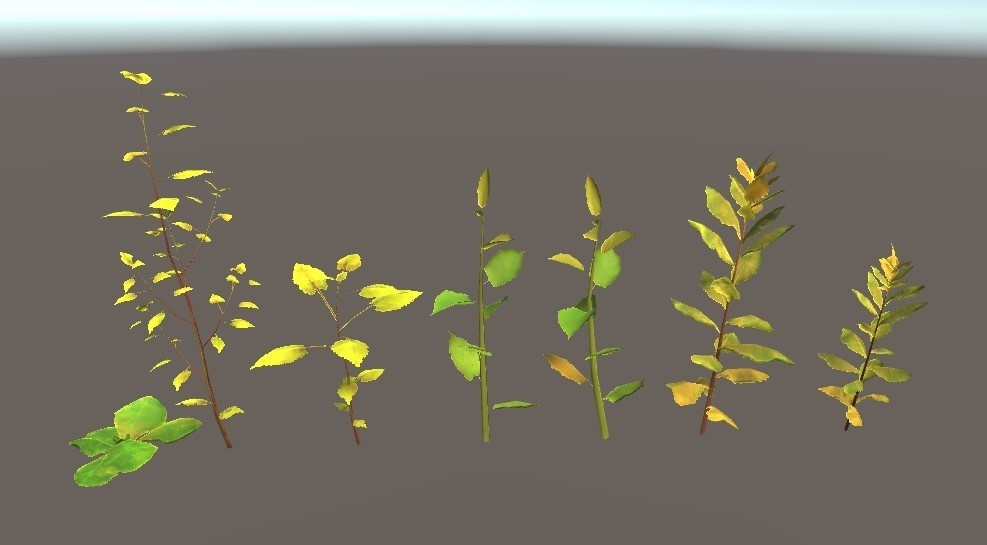 「雑草セット」【3Dモデル】