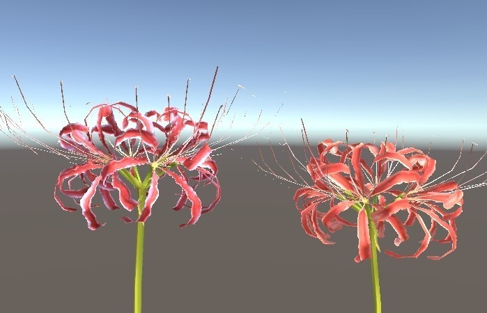 「ヒガンバナ」【3Dモデル】