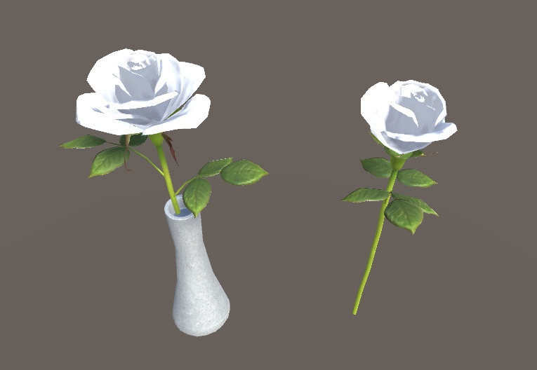 「バラ」【3Dモデル】
