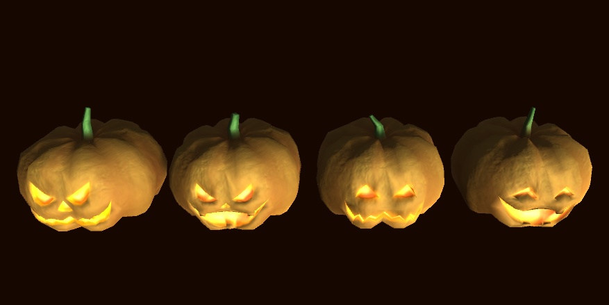ジャックランタン【3Dモデル】