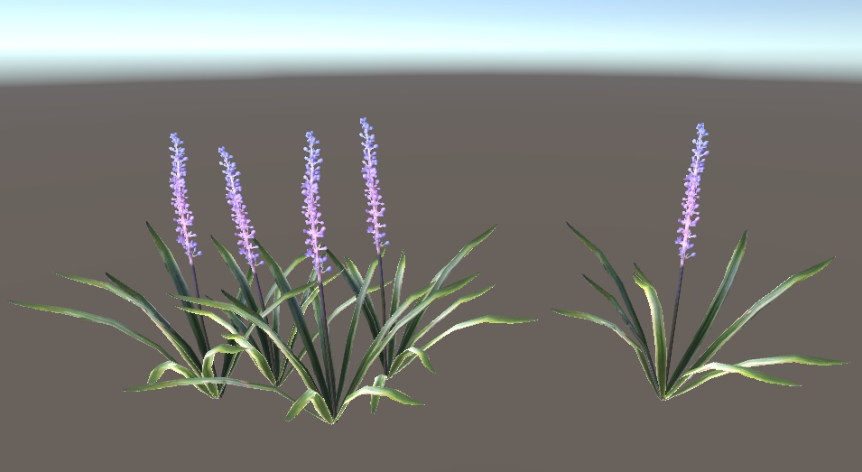 「ヤブラン」【3Dモデル】