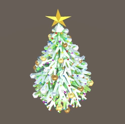 「クリスマスツリー」【3Dモデル】