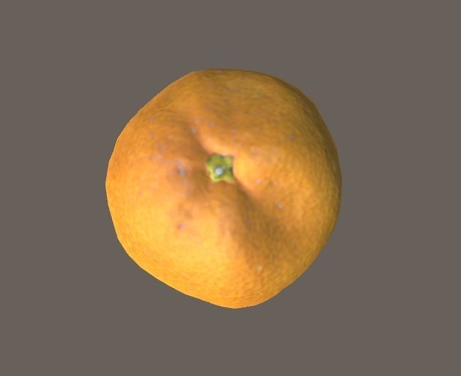 「みかん」【3Dモデル】