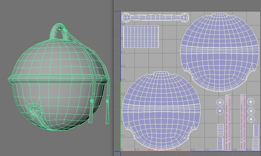 「金の鈴」【3Dモデル】