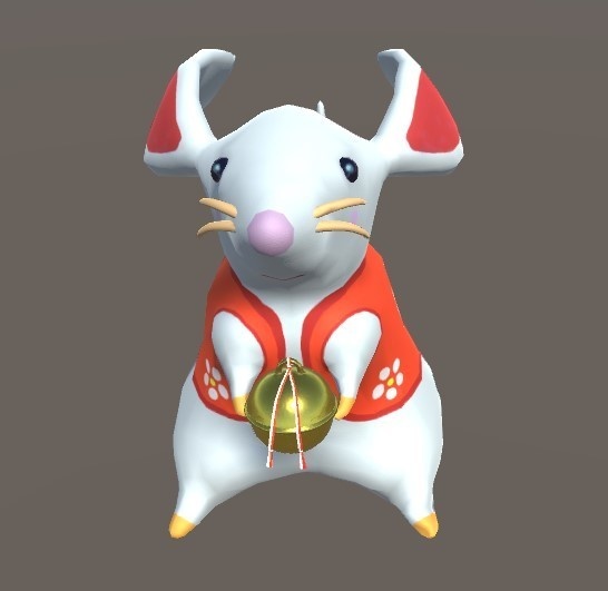 「ねずみ」【3Dモデル】