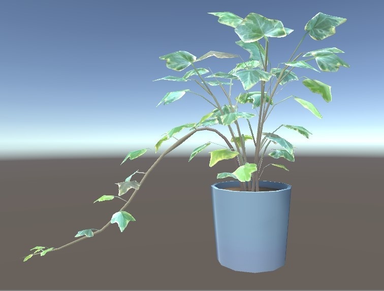 「アイビー(ヘデラ)」【3Dモデル】