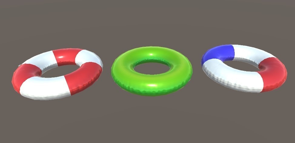 「浮き輪」【3Dモデル】