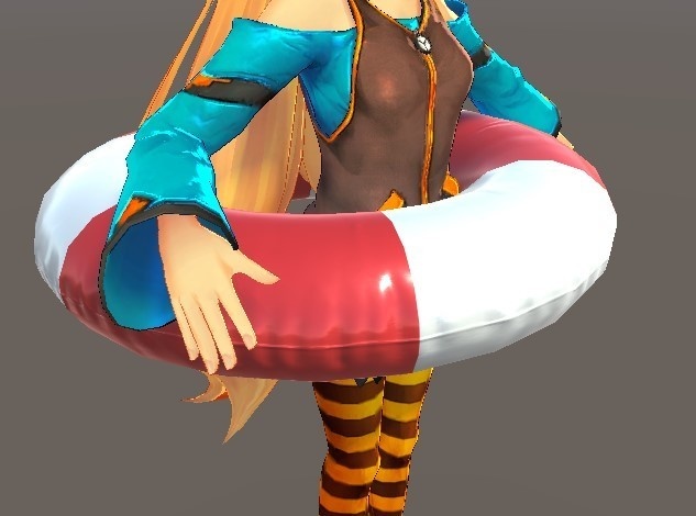 「浮き輪」【3Dモデル】