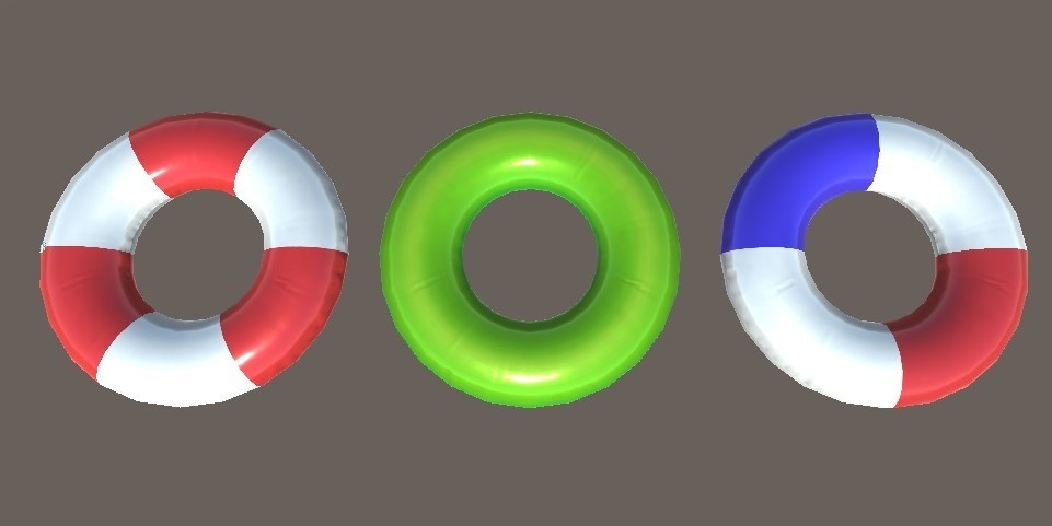 「浮き輪」【3Dモデル】