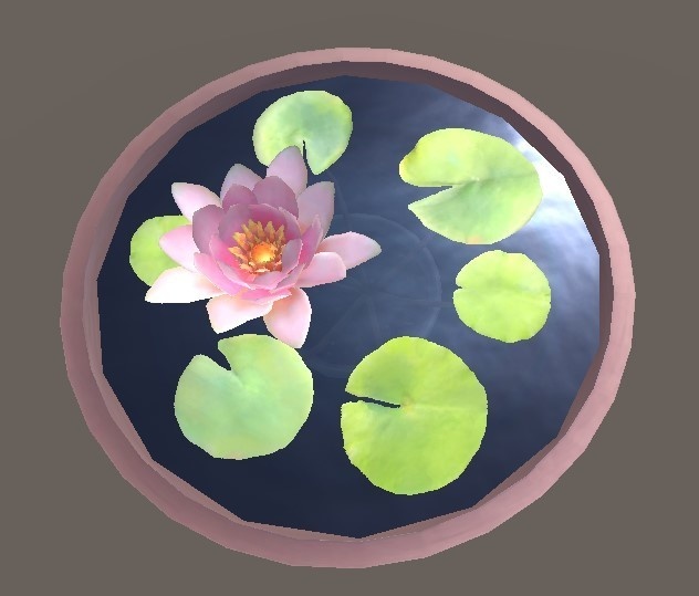 「スイレン」【3Dモデル】